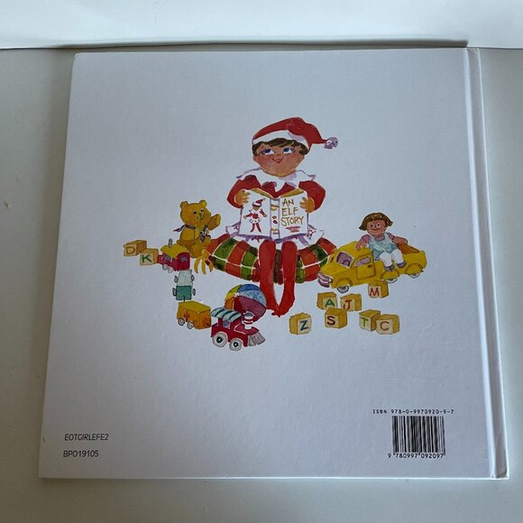 *♪ Elf on the Shelf Christmas 2005 HC Book - Girl book w/ unbranded elf doll *♪ - Picture 6 of 6